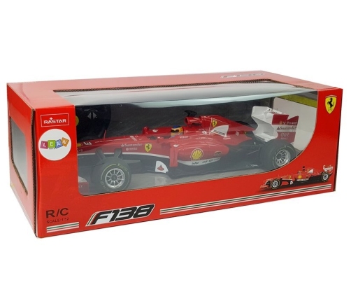 Radio Controlled F1 Bolid Ferrari F138 Red 1:12 2.4G