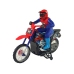 Remote Controlled Crossbike 1:10 2.4G Blue 20 km/h