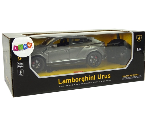 Car R/C 1:24 Lamborghini Urus Black 2.4 G Lights