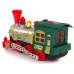 Christmas Locomotive Lights Sound Green Battery Operated