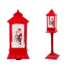 Christmas Decoration Lantern Lamp with Santa Claus Carols Lights