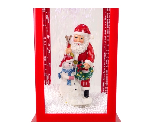 Christmas Decoration Lantern Lamp with Santa Claus Carols Lights