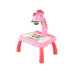 Whiteboard Projector Projector For Learning To Draw Pink Dinosaur