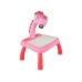 Whiteboard Projector Projector For Learning To Draw Pink Dinosaur