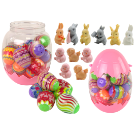 Egg Decoration Easter Eggs Surprise Bunnies 18 Pieces