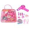 Girls Beauty Kit Hair Accessories Set Realistic Hairdryer In A Bag