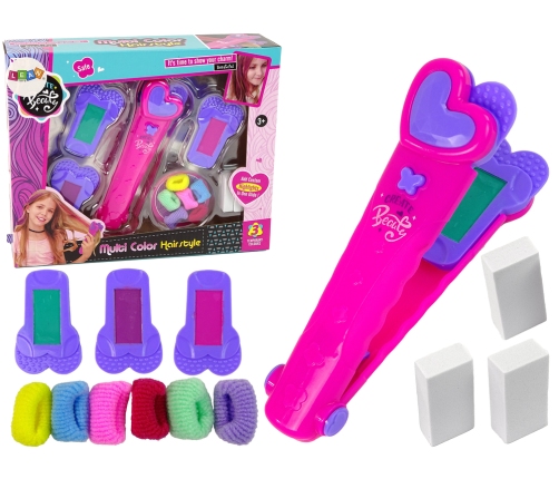 Hair Kit Hair Colouring Chalk Straightener For Kids