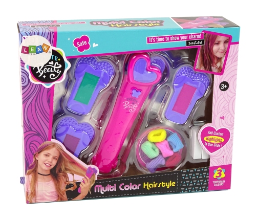 Hair Kit Hair Colouring Chalk Straightener For Kids