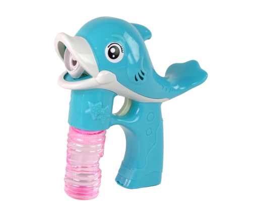 Dolphin Blue Soap Bubble Machine