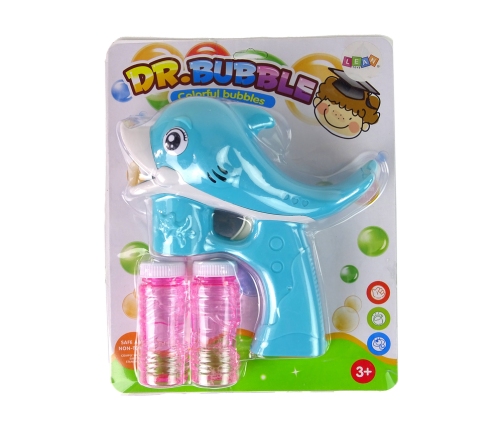 Dolphin Blue Soap Bubble Machine