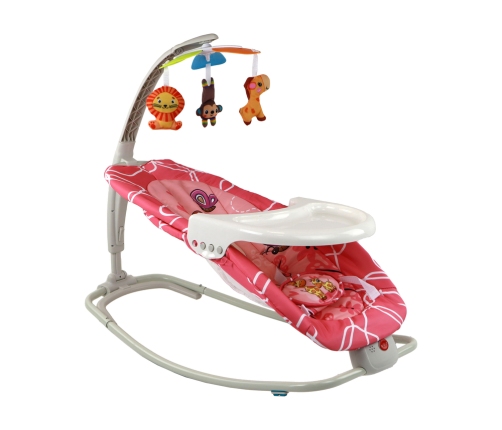 Bouncer Rocker 2in1 Children's Rocker Seat Sounds Vibrations Giraffe