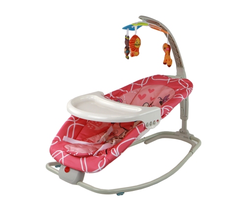 Bouncer Rocker 2in1 Children's Rocker Seat Sounds Vibrations Giraffe