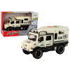 Off-Road Vehicle City Service Beige Opening Door Sound Light