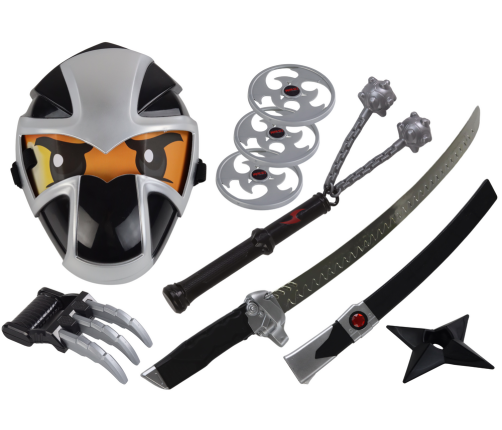 Ninja Warrior Set Sword Mask Shuriken Discs Claws Fist