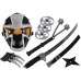 Ninja Warrior Set Sword Mask Shuriken Discs Claws Fist