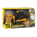 Yellow Forklift 1:16 Moving Forks Sounds Lights