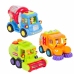 Cartoon Cars - Combine-Harvester, Trash Truck, Mixer Truck