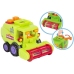 Cartoon Cars - Combine-Harvester, Trash Truck, Mixer Truck