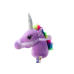 Plush Unicorn Head On A Stick Hobby Horse Purple Unicorn sounds