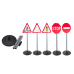 Educational Road Signs Warning Set 5 Pcs 70cm