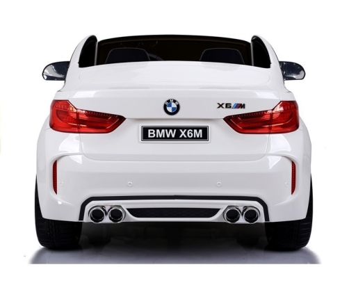 NEW BMW X6M White - Electric Ride On Vehicle