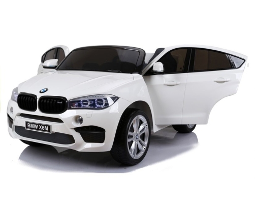 NEW BMW X6M White - Electric Ride On Vehicle