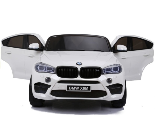 NEW BMW X6M White - Electric Ride On Vehicle