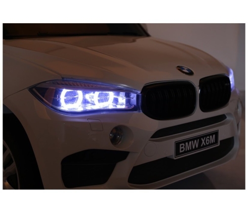 NEW BMW X6M White - Electric Ride On Vehicle