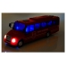 Fire Rescue Bus Die Cast Model Red with Lights