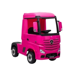 Bērnu elektroauto Mercedes Actros Pink