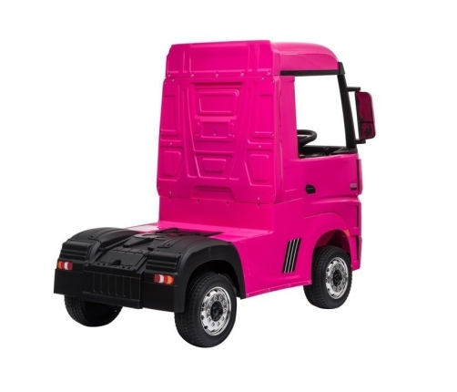 Bērnu elektroauto Mercedes Actros Pink