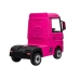 Bērnu elektroauto Mercedes Actros Pink