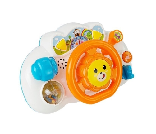 Educational Orange Steering Wheel for Baby