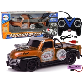1:18 Brown Pick-up Remote Controlled Car