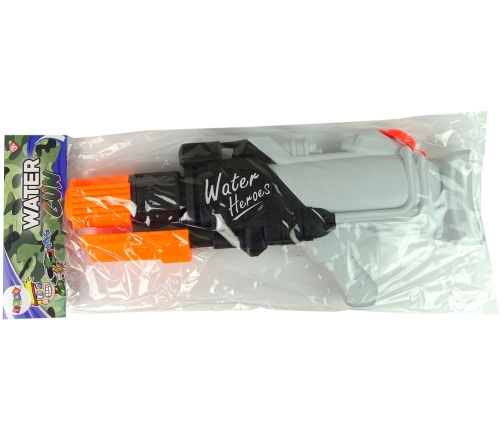 Large Water Gun Water Heroes 1850ml Grey-Black