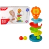 Educational Ball Slide Sorter 5 Levels Lion Basket For Babies