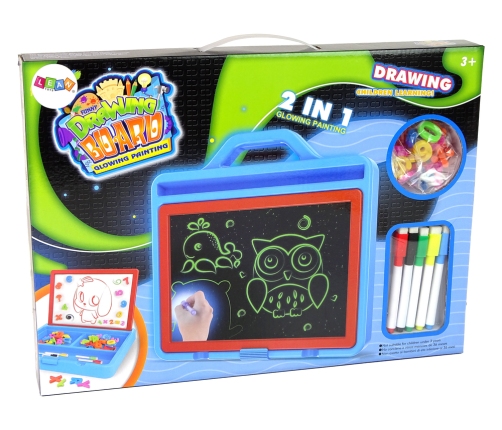 Glowing Paint 2in1 Magnetic Drawing Board