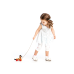 Wooden Cat on a String Pull Toy 13616