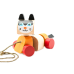 Wooden Cat on a String Pull Toy 13616