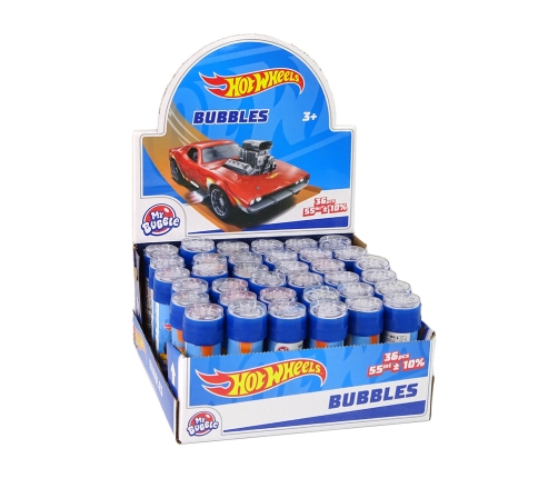 Hot Wheels Soap Bubbles 55ml My Bubble Blue