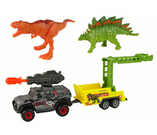 Dinosaurs Set Auto Rocket Trailer