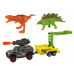 Dinosaurs Set Auto Rocket Trailer