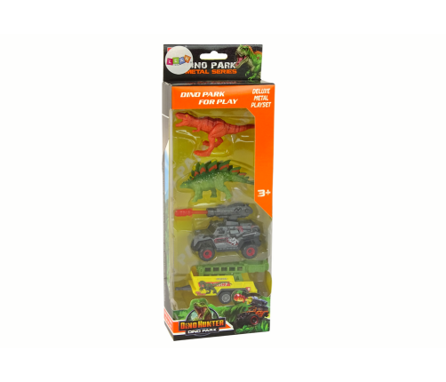 Dinosaurs Set Auto Rocket Trailer