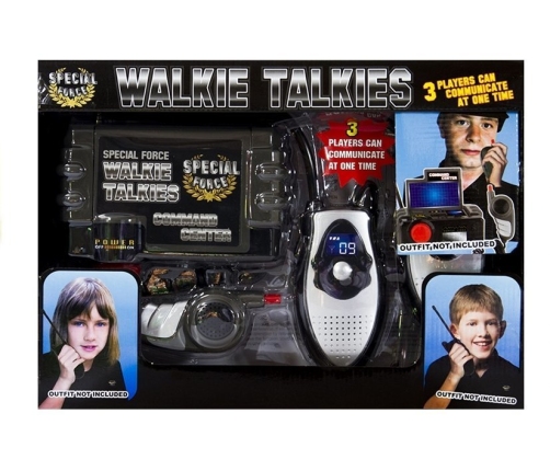 Walkie Talkies With Radio Station Two Way Radio 30 Meter Range