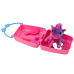 Unicorn In Suitcase Purse Pink Blue Cuddly Toy Accessories MIX