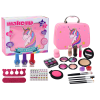 Beauty Makeup Set Cosmetics In Pink Unicorn Case 27 pcs.