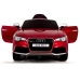 Audi RS5 Red Painting Electric Ride On Car - Rubber Wheels Leather Seats 2,4G RC