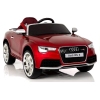 Audi RS5 Red Painting Electric Ride On Car - Rubber Wheels Leather Seats 2,4G RC