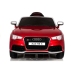 Audi RS5 Red Painting Electric Ride On Car - Rubber Wheels Leather Seats 2,4G RC