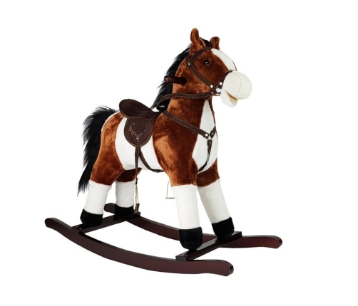 Rocking Horse Dark Brown 74 CM